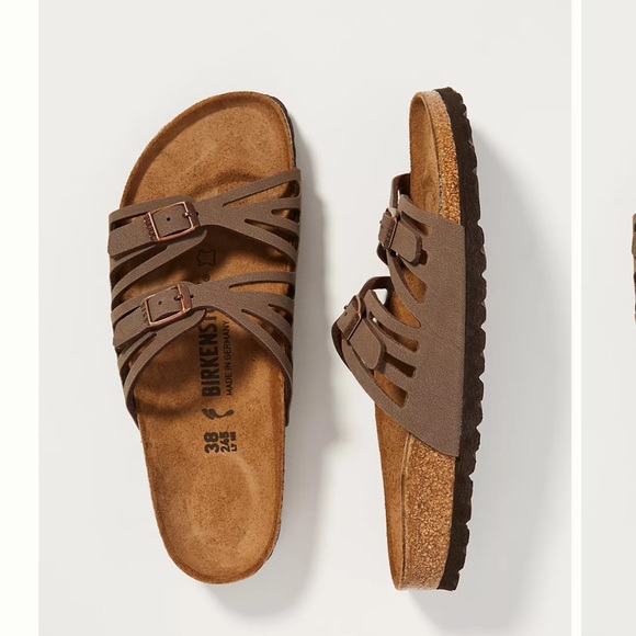 Birkenstock Women's Brown Granada Sandals Size EU 38 US 7 - Picture 11 of 11